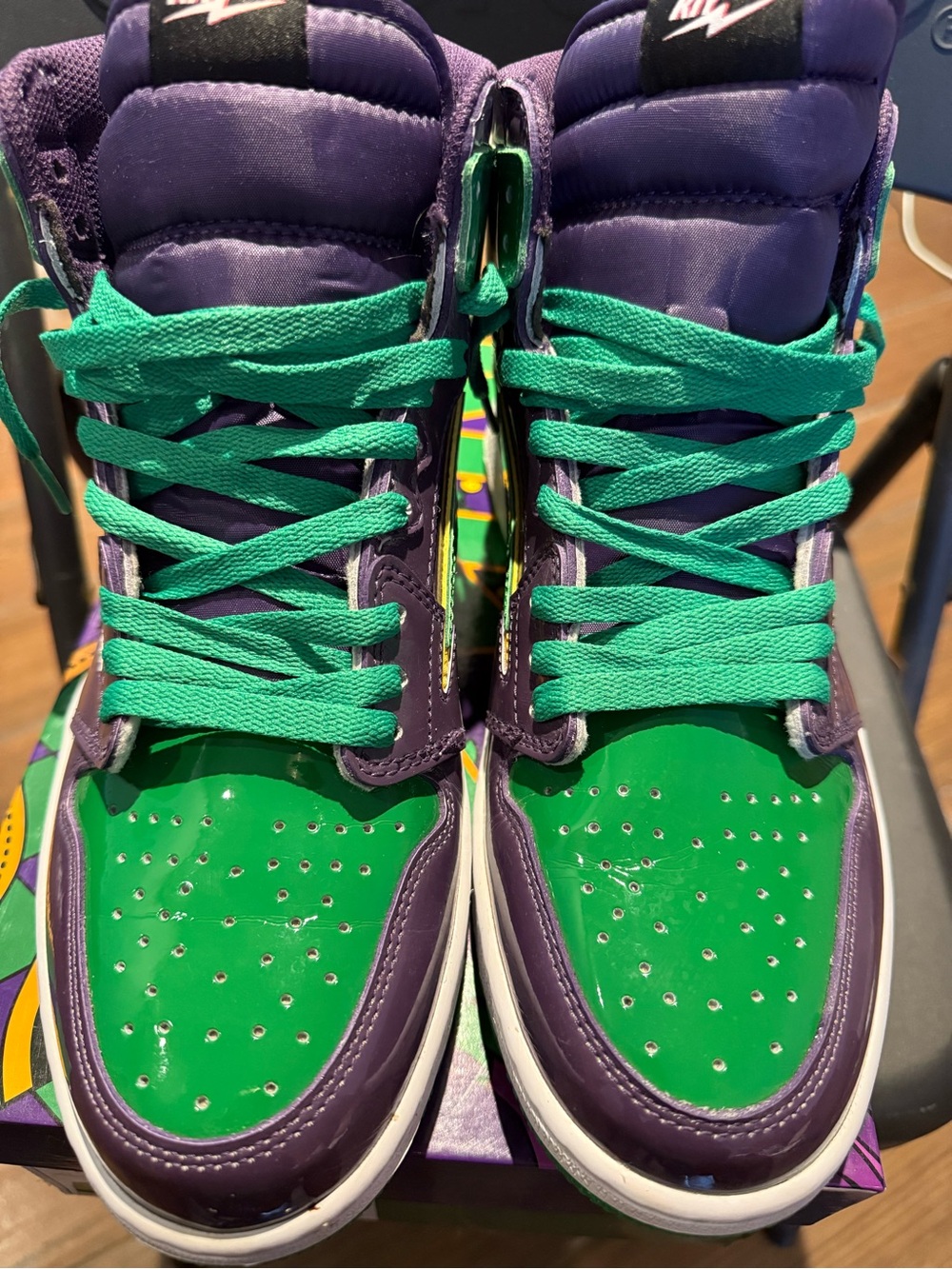 Reves Paris x Kool Kiy '85 Hi "Mardi Gras Edition"